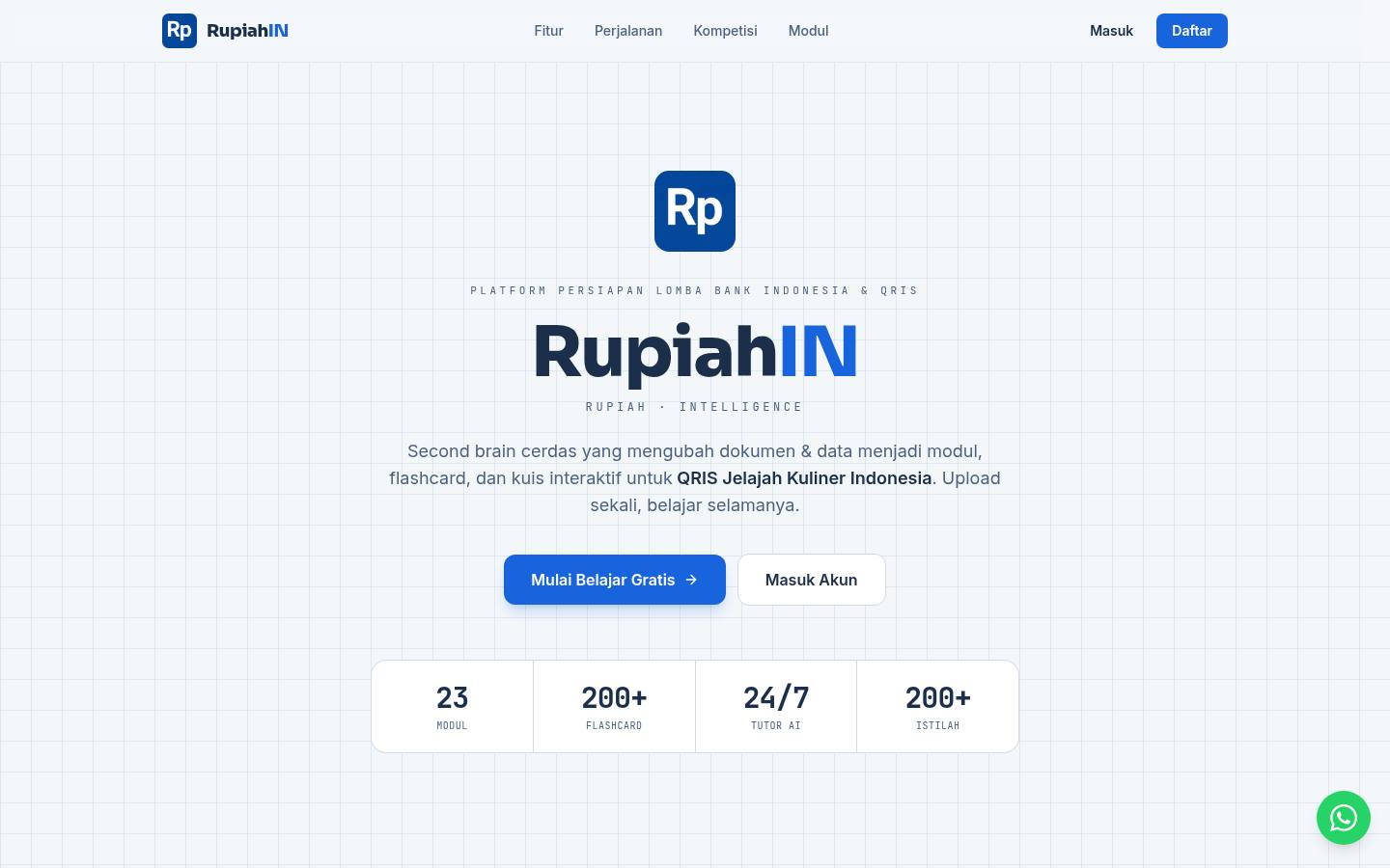 RupiahIN — AI Financial Second Brain — GKS Financial Second Brain & Knowledge Engine